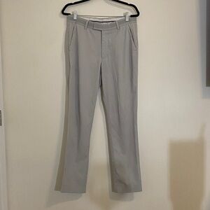 G/Fore G4 5 Pocket Golf Pants Straight Leg Stretch Gray Chino Sz 32"x31"